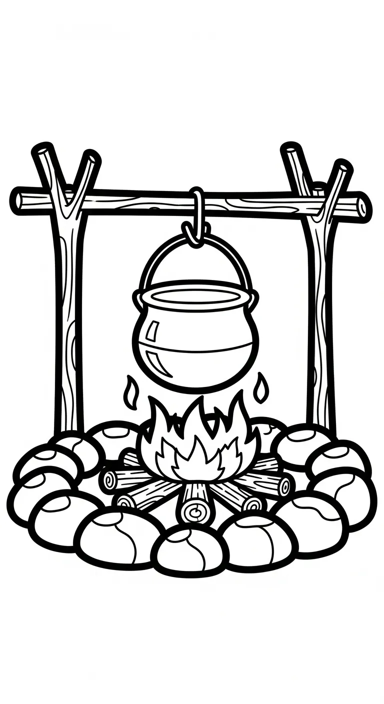 coloriage Amérindiens et decoupage 1