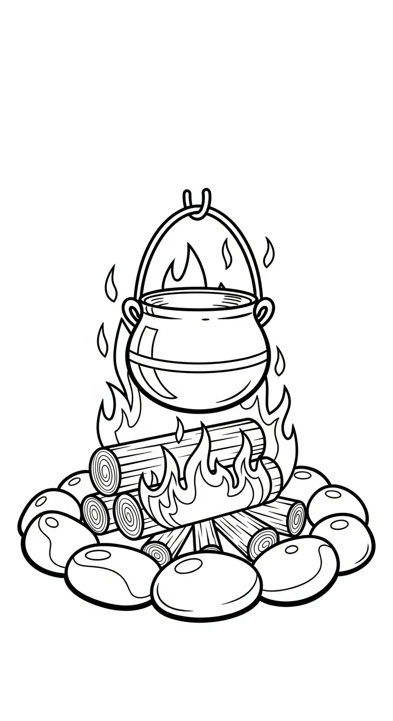 imprimer coloriage Amérindiens gratuit 1