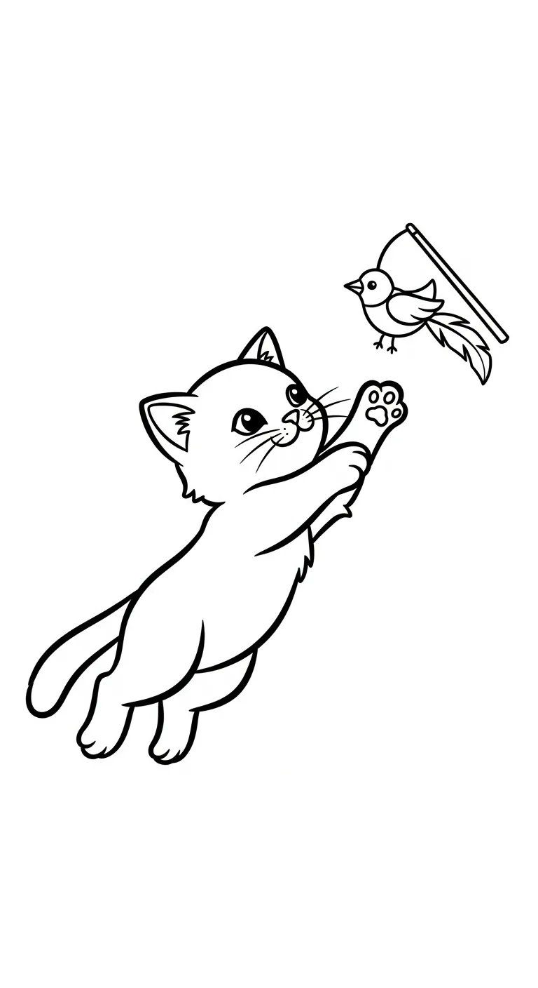 coloriage Chaton gratuit à imprimer