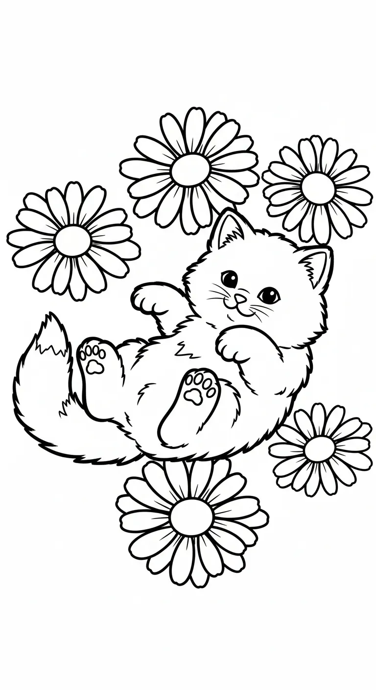 coloriage Chaton et dessin a imprimer