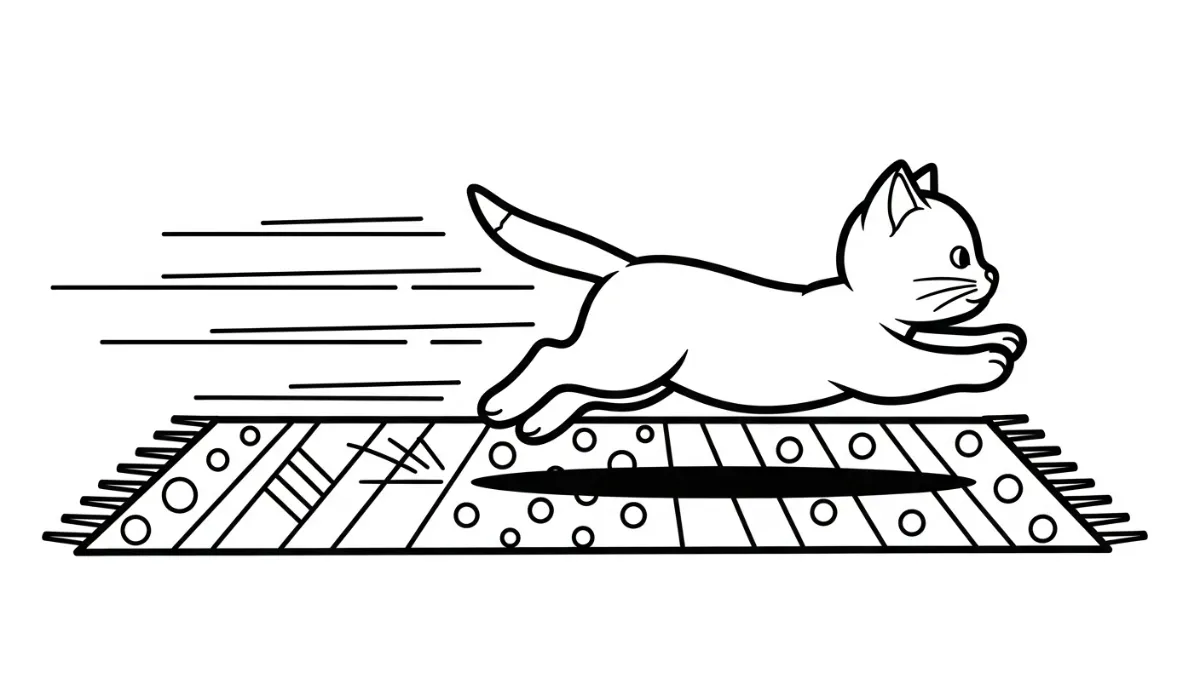 imprimer coloriage Chaton gratuit