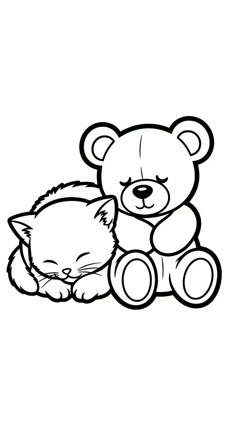 coloriage Chaton pour primaire