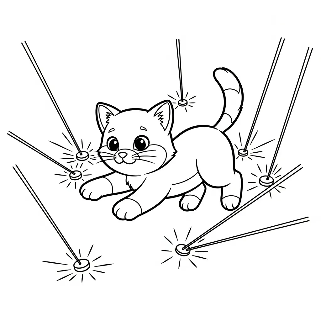 coloriage Chaton pour enfants 1