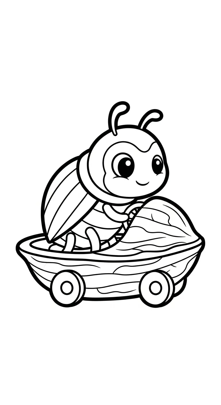 coloriage Coleoptera pour enfant gratuit 1