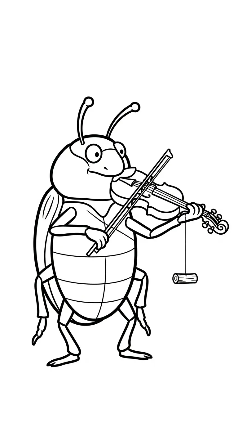 coloriage Coleoptera pour enfants