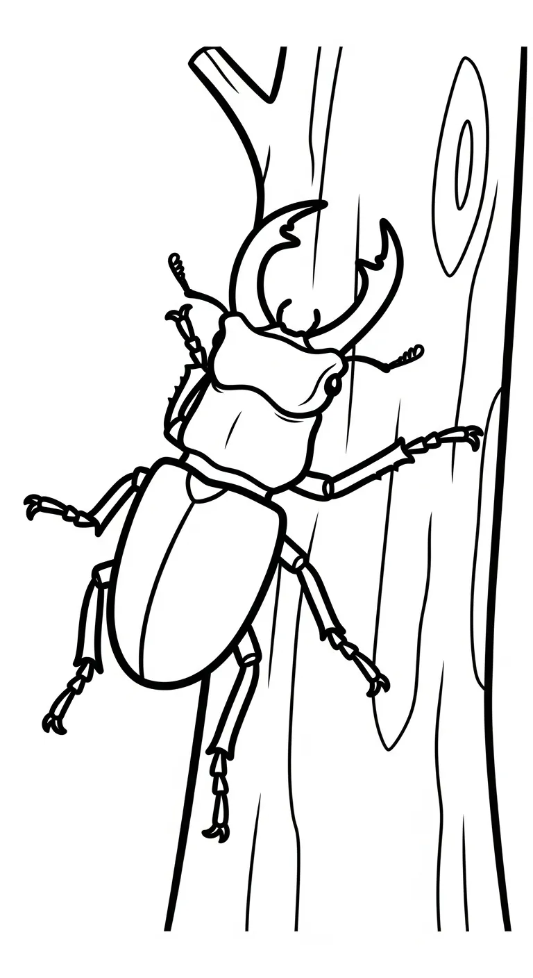coloriage Coleoptera à imprimer gratuit