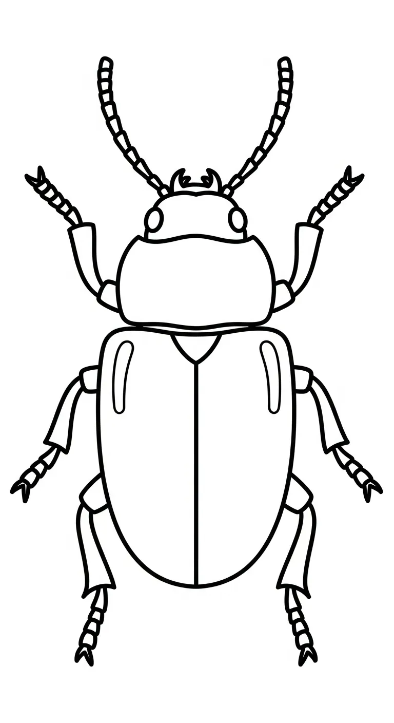 coloriage Coleoptera à imprimer gratuitement