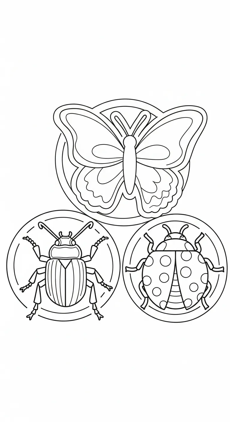 coloriage Coleoptera gratuit 1