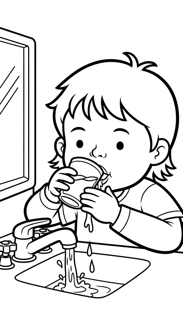 coloriage Dentiste a imprimer gratuit