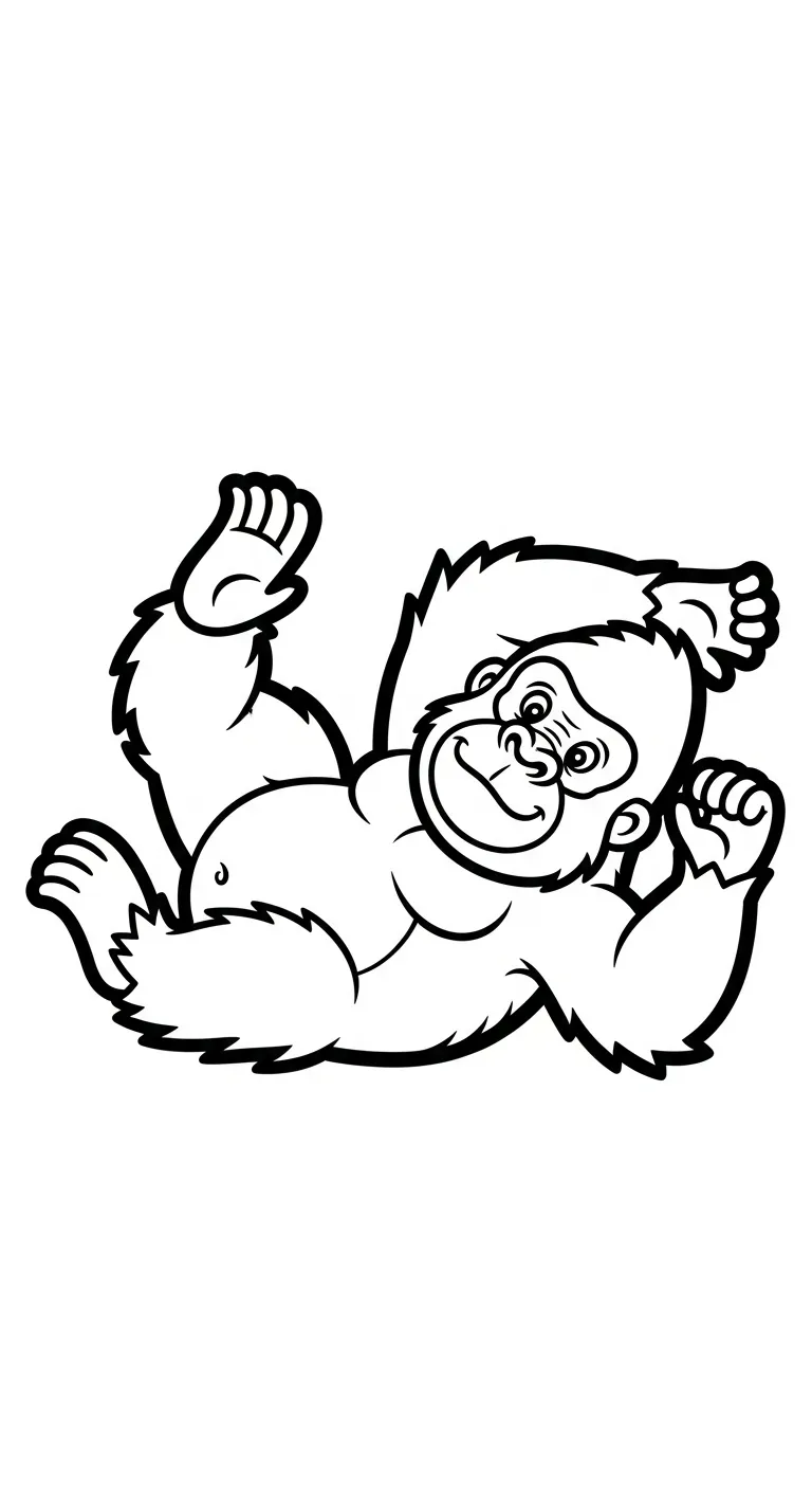 coloriage Gorille et dessins