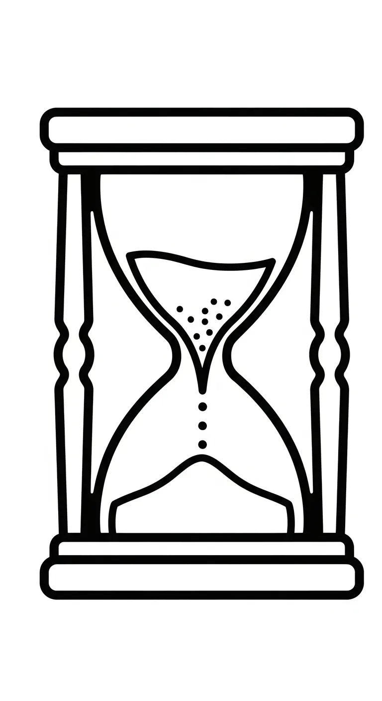 coloriage Horloge à imprimer gratuitement