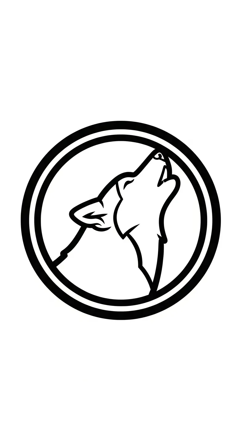 coloriage Husky a telecharger