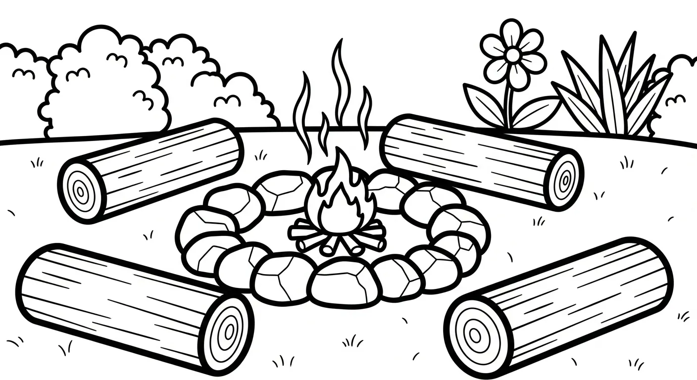 coloriage Jardin à imprimer gratuit