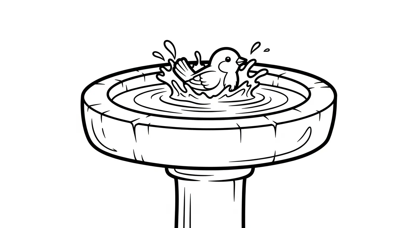 imprimer coloriage Jardin gratuit 1