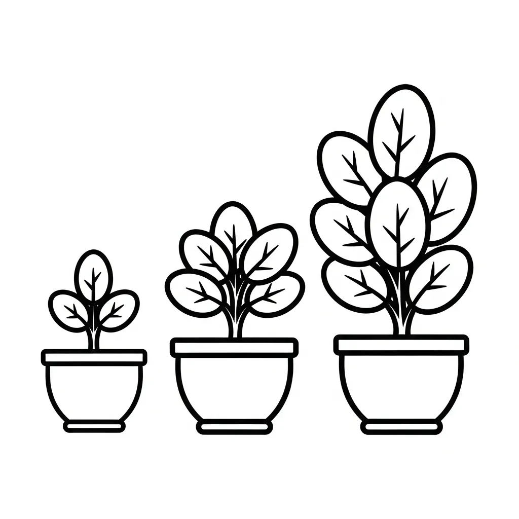coloriage Jardin et decoupage a imprimer gratuit 2