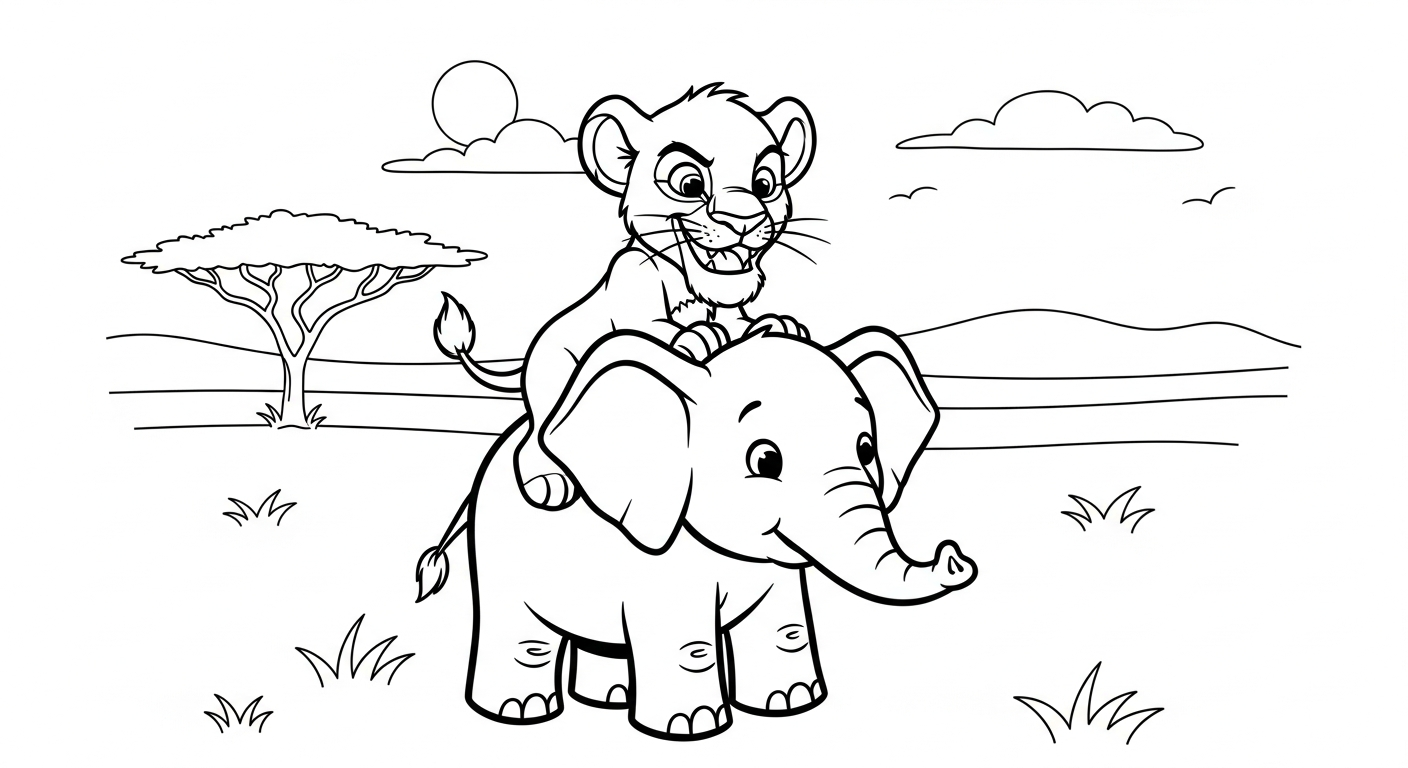 coloriage Lion updated et dessins 2