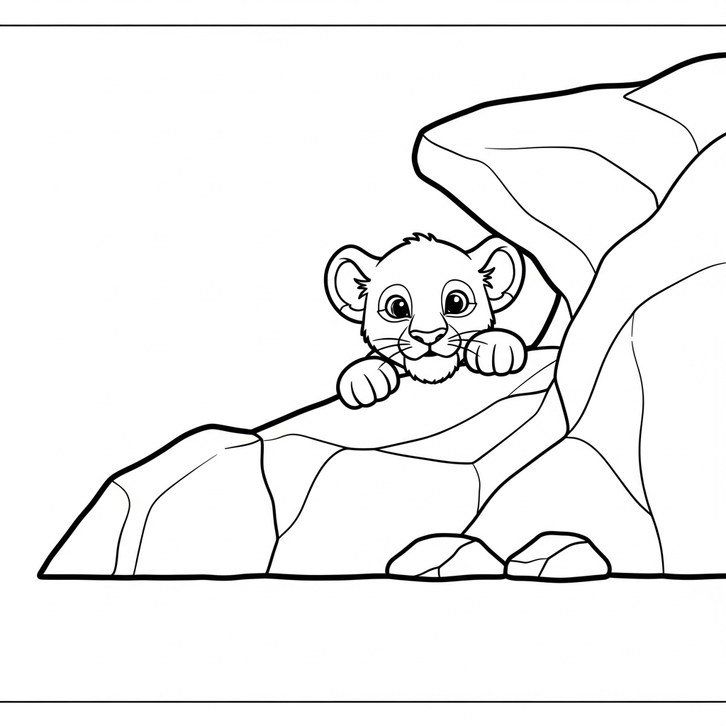 coloriage Lion updated pour enfant de 10 ans