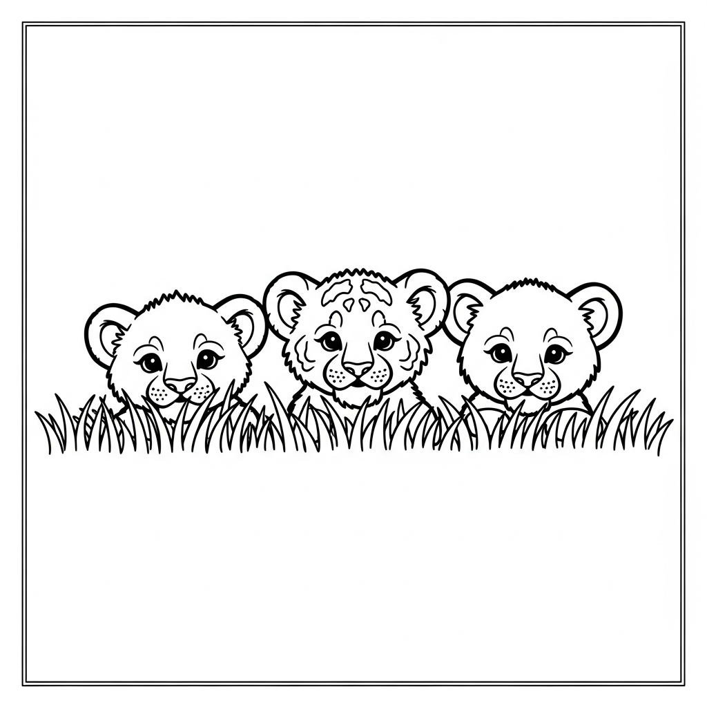 coloriage Lion updated gratuit pour enfants