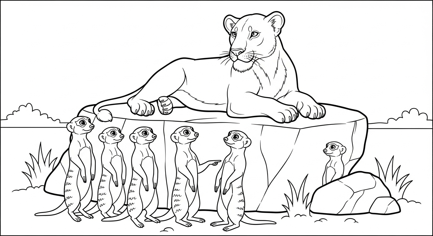a imprimer coloriage Lion updated gratuit 1