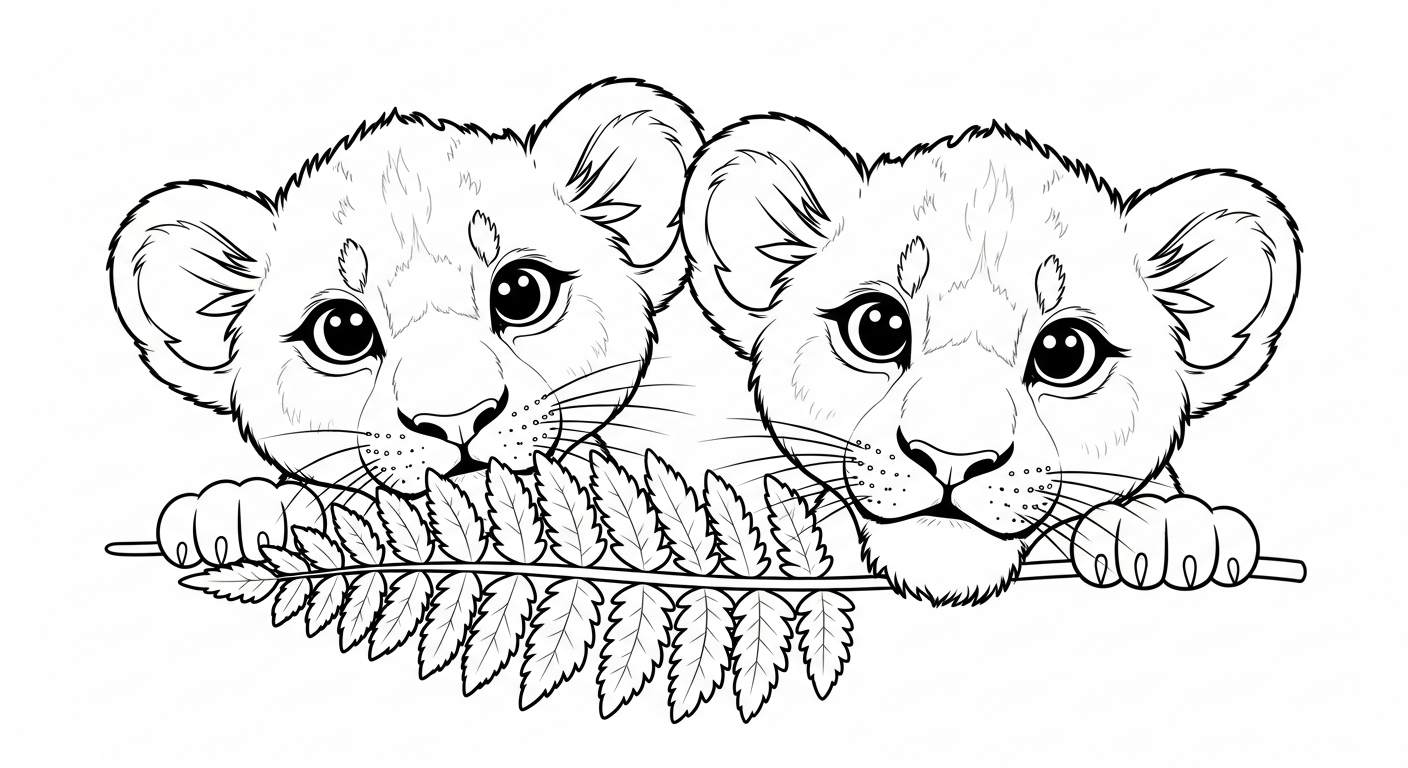coloriage Lion updated pour enfant de 3 ans