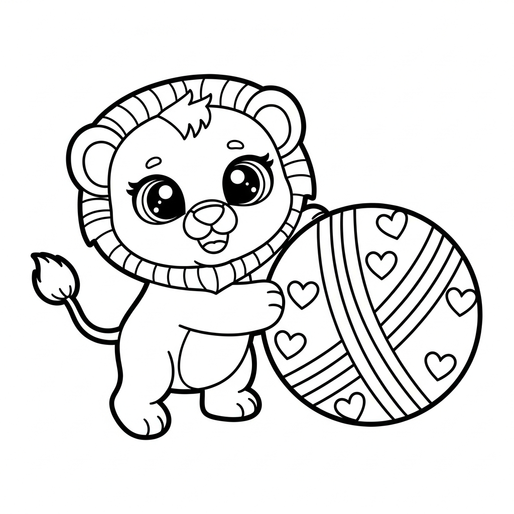 coloriage Lion updated a colorier en ligne gratuitement 1