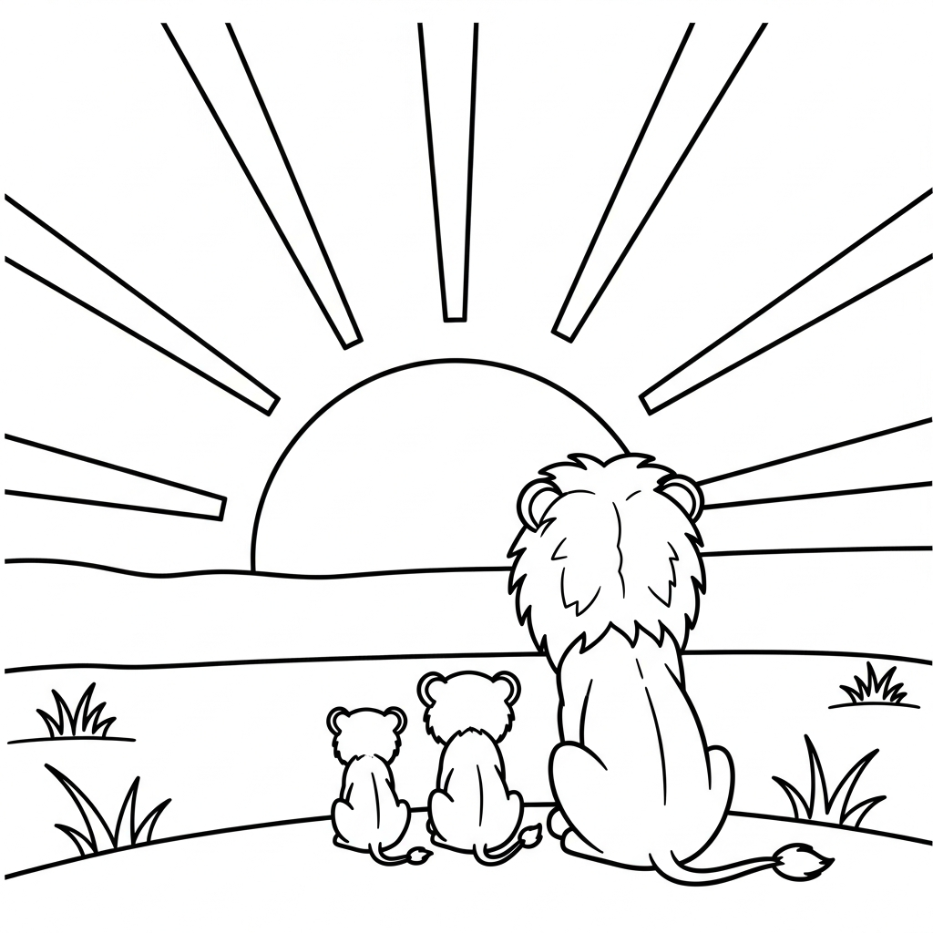 a imprimer coloriage Lion updated gratuit
