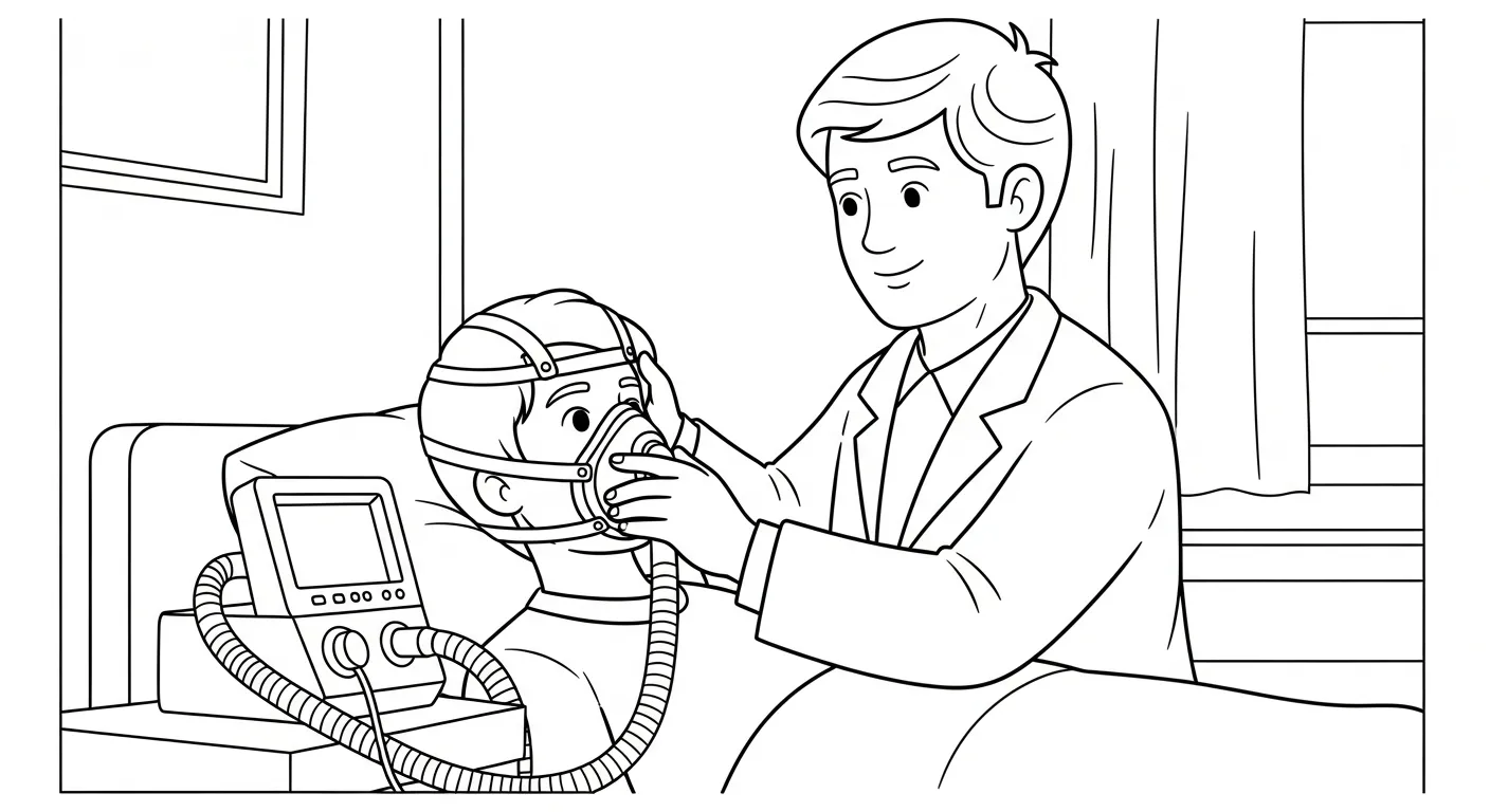 coloriage Médecin a imprimer gratuit