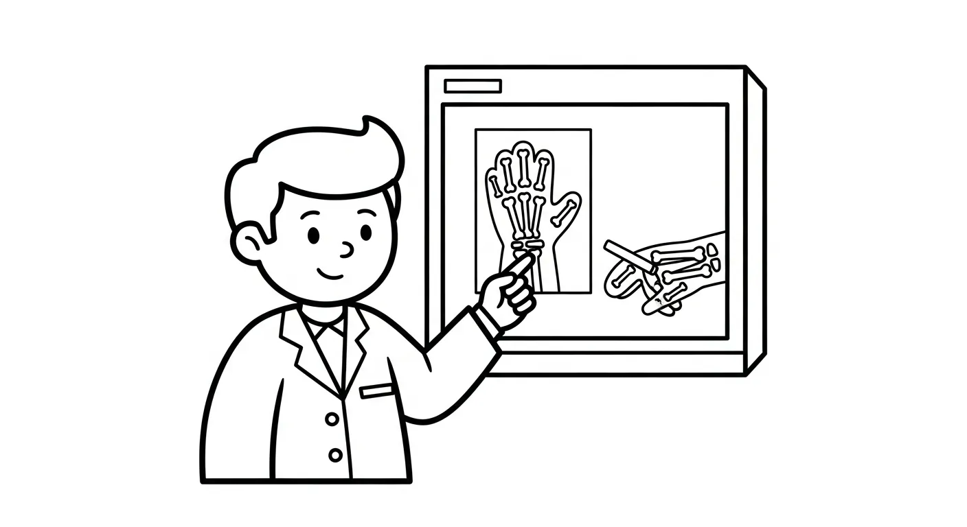 image de coloriage Médecin pour enfant