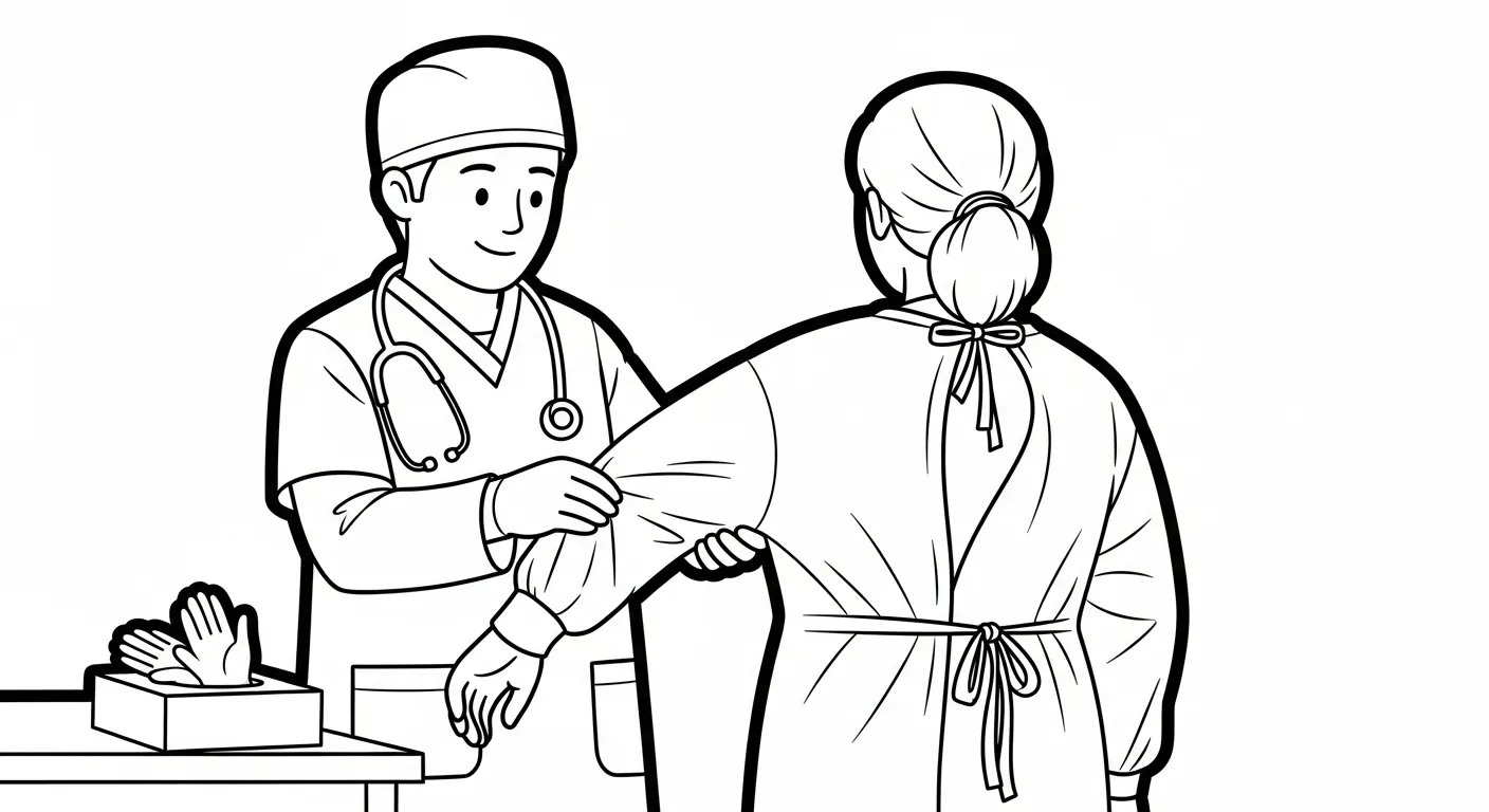 coloriage Médecin en ligne pour enfant
