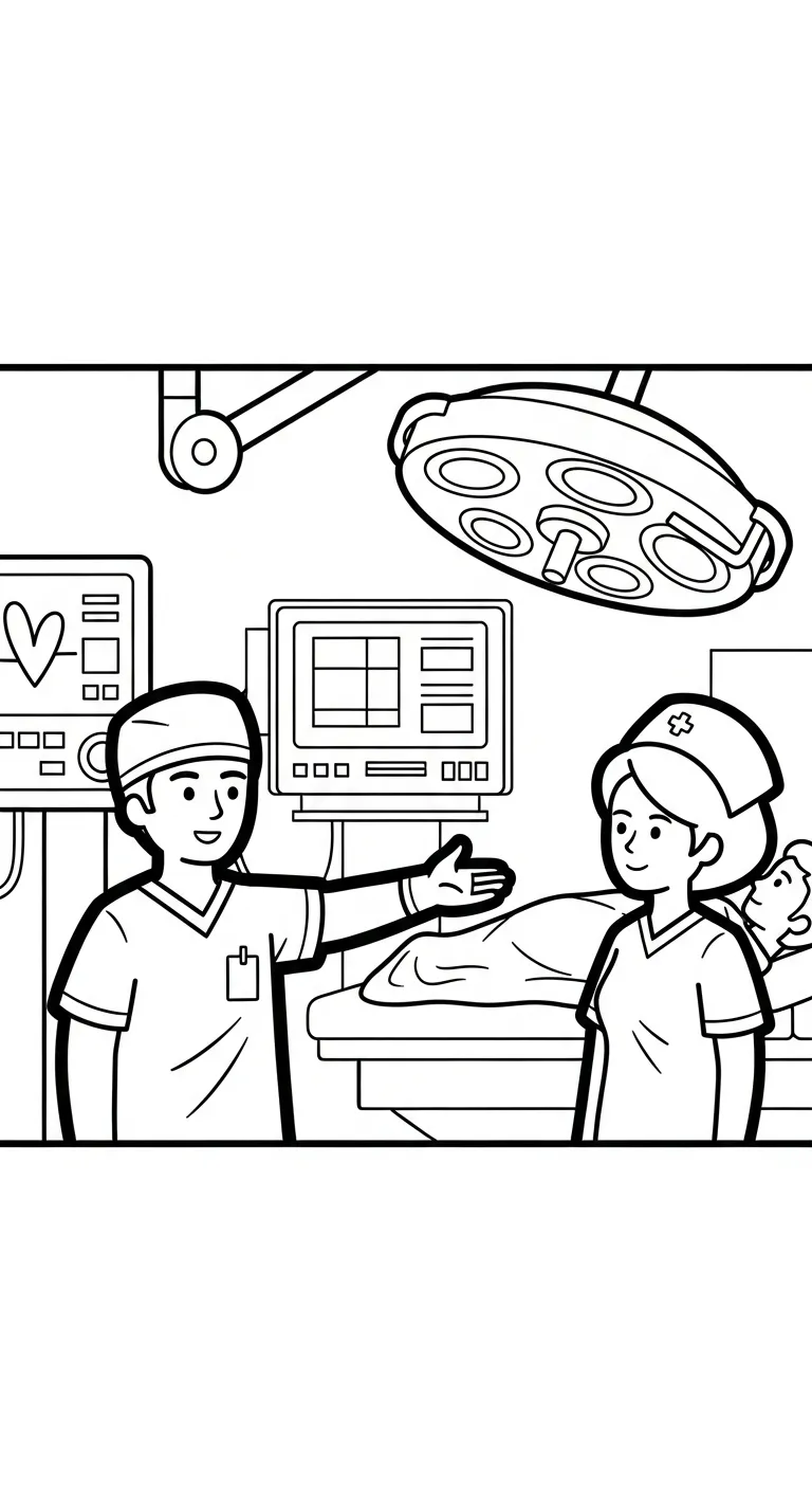 coloriage Médecin et dessin a imprimer