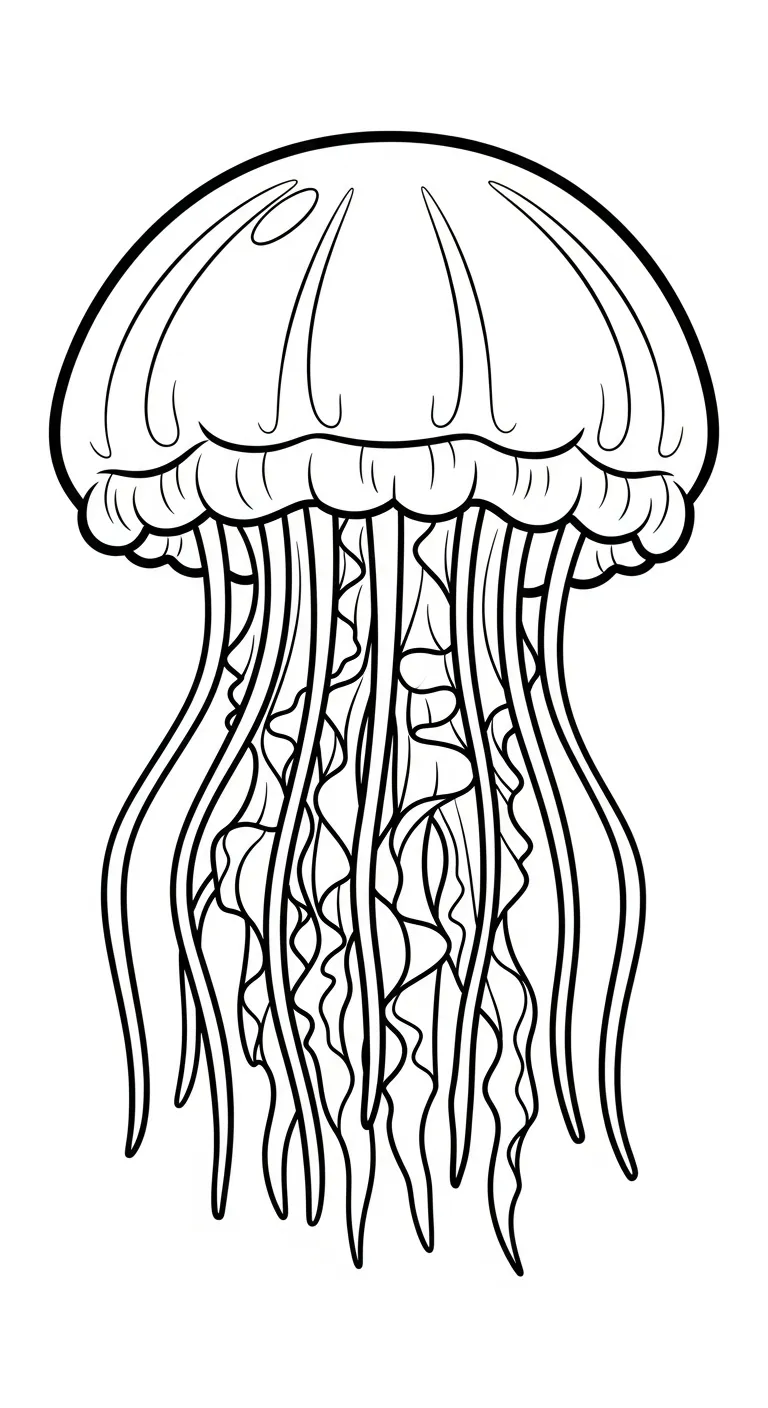 coloriage Méduse et dessins