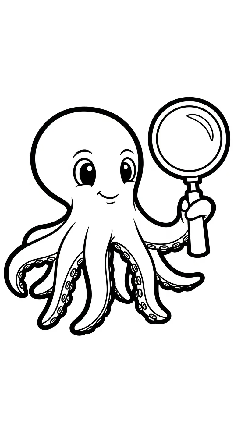 coloriage Pieuvre a colorier en ligne