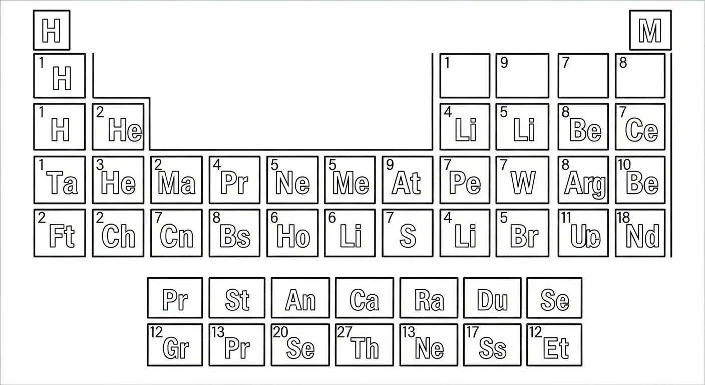 coloriage Science à imprimer kawaii