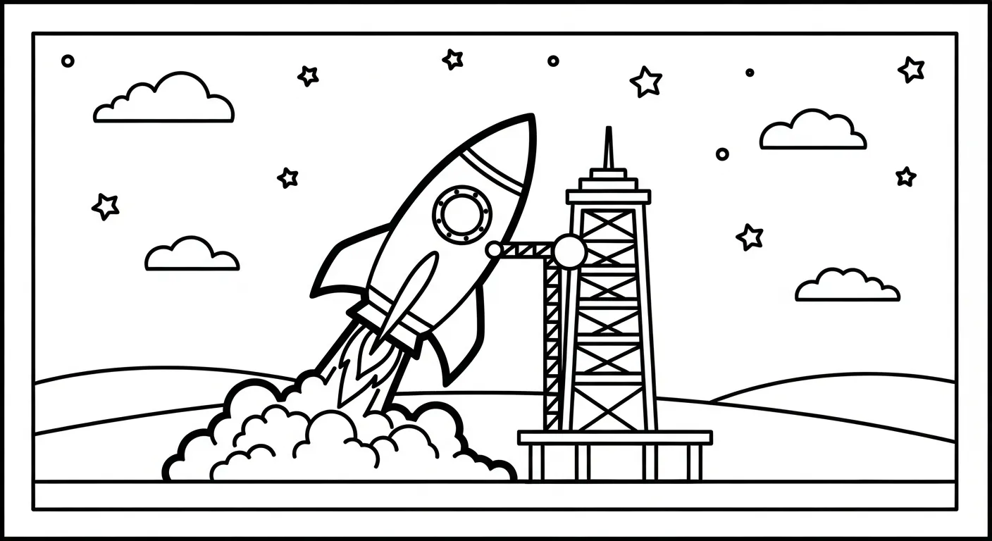 coloriage Science à imprimer pour enfant de 8 ans