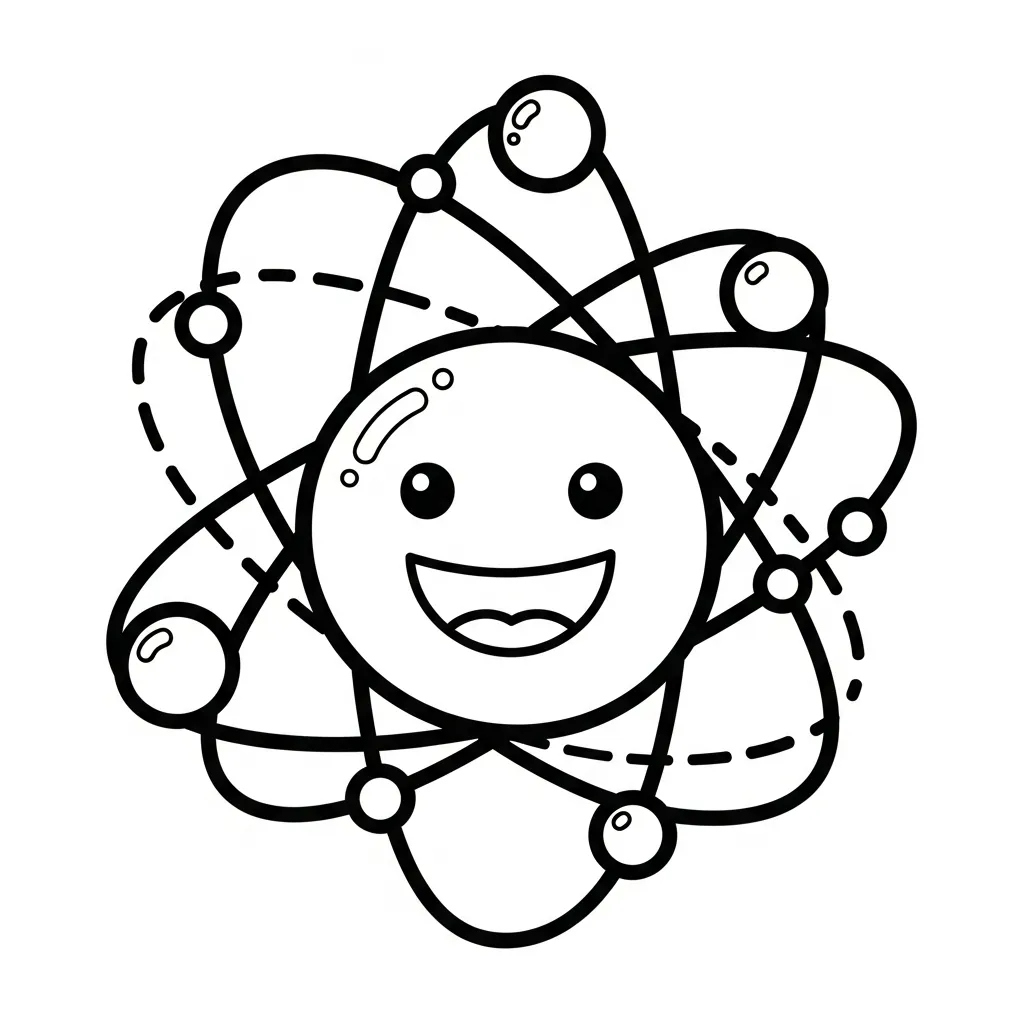 coloriage Science et apprentissage 1