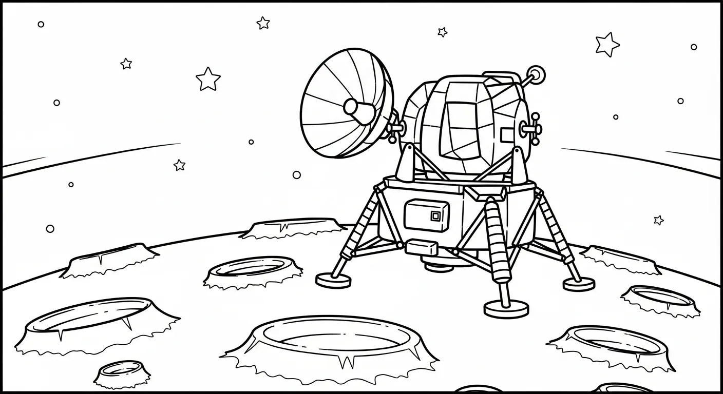 coloriage Science pour enfants à imprimer 1