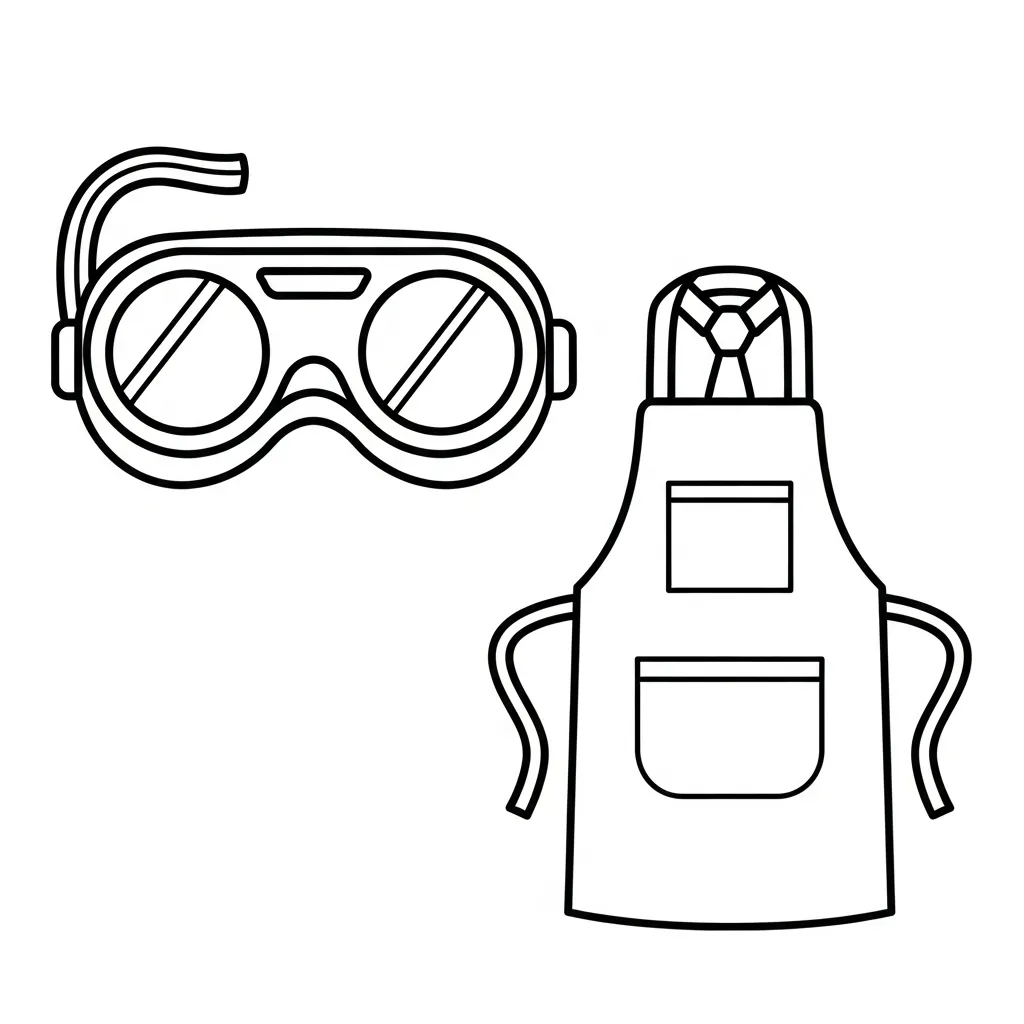 coloriage Science pour enfant à imprimer