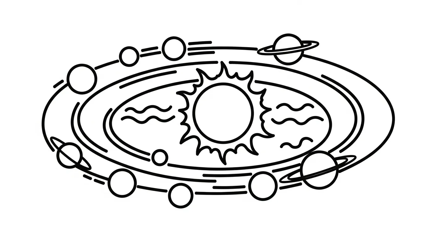 imprimer coloriage Science pour enfant 1
