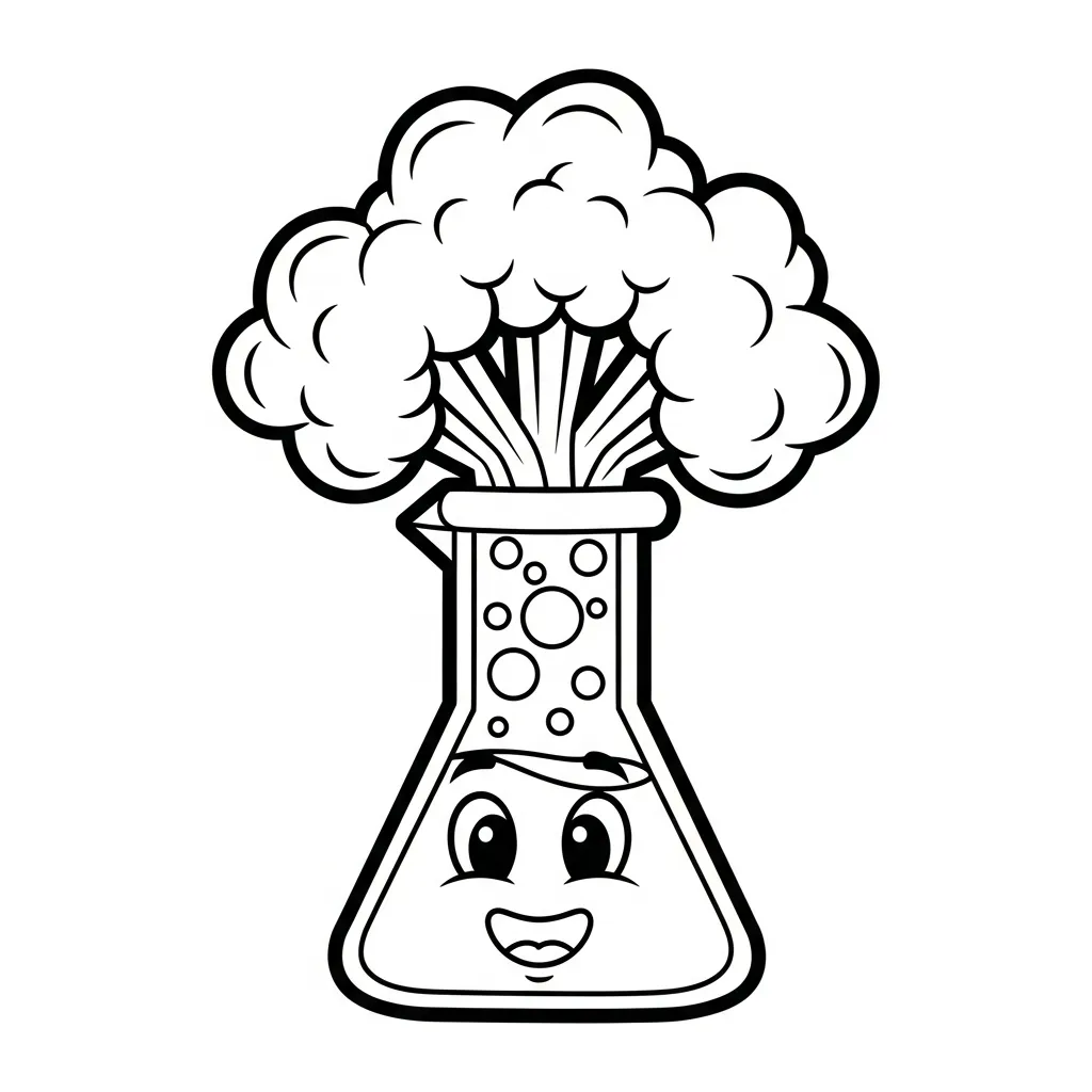 coloriage Science pour enfant de 2 ans 2