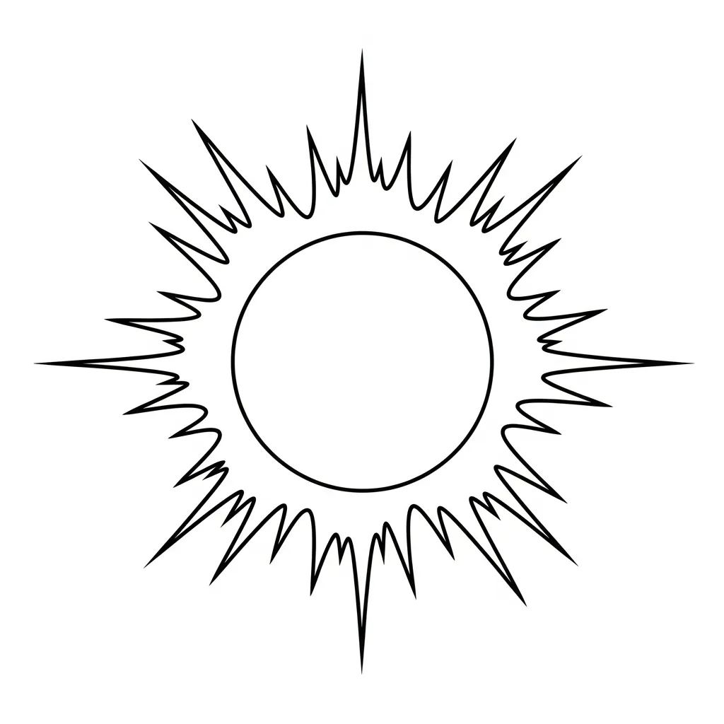 coloriage Système Solaire en ligne pour enfant