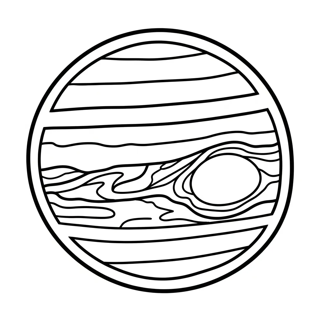 coloriage Système Solaire a dessiner et imprimer