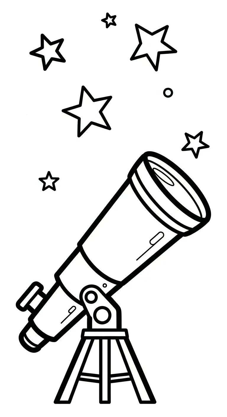 coloriage Système Solaire pour enfant à imprimer