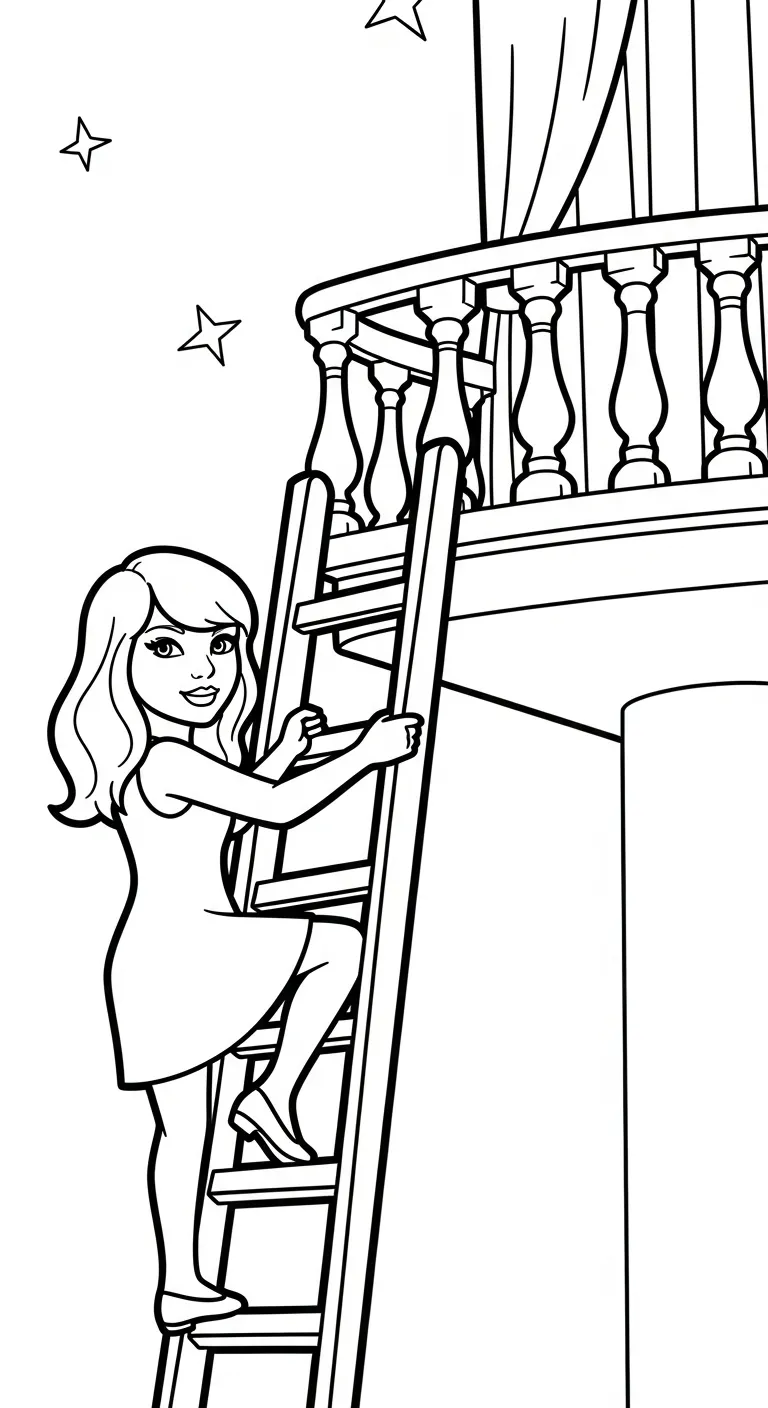 coloriage Taylor Swift pour enfant gratuit