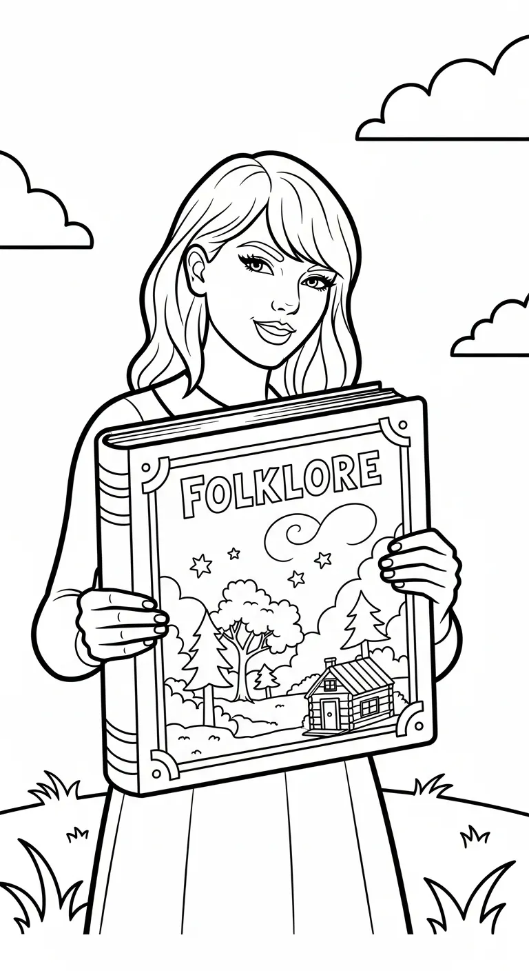 coloriage Taylor Swift et dessins