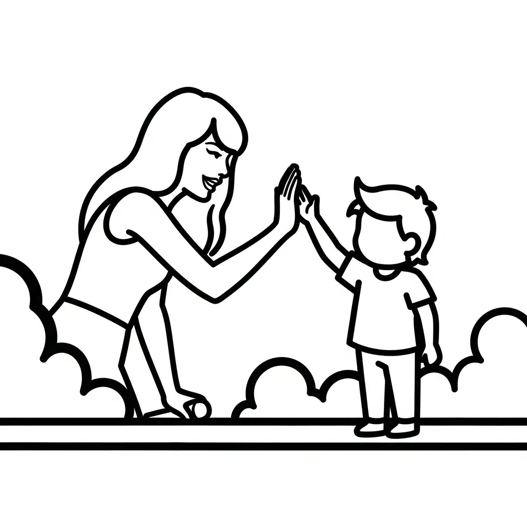 coloriage Taylor Swift à imprimer pour enfant de 8 ans