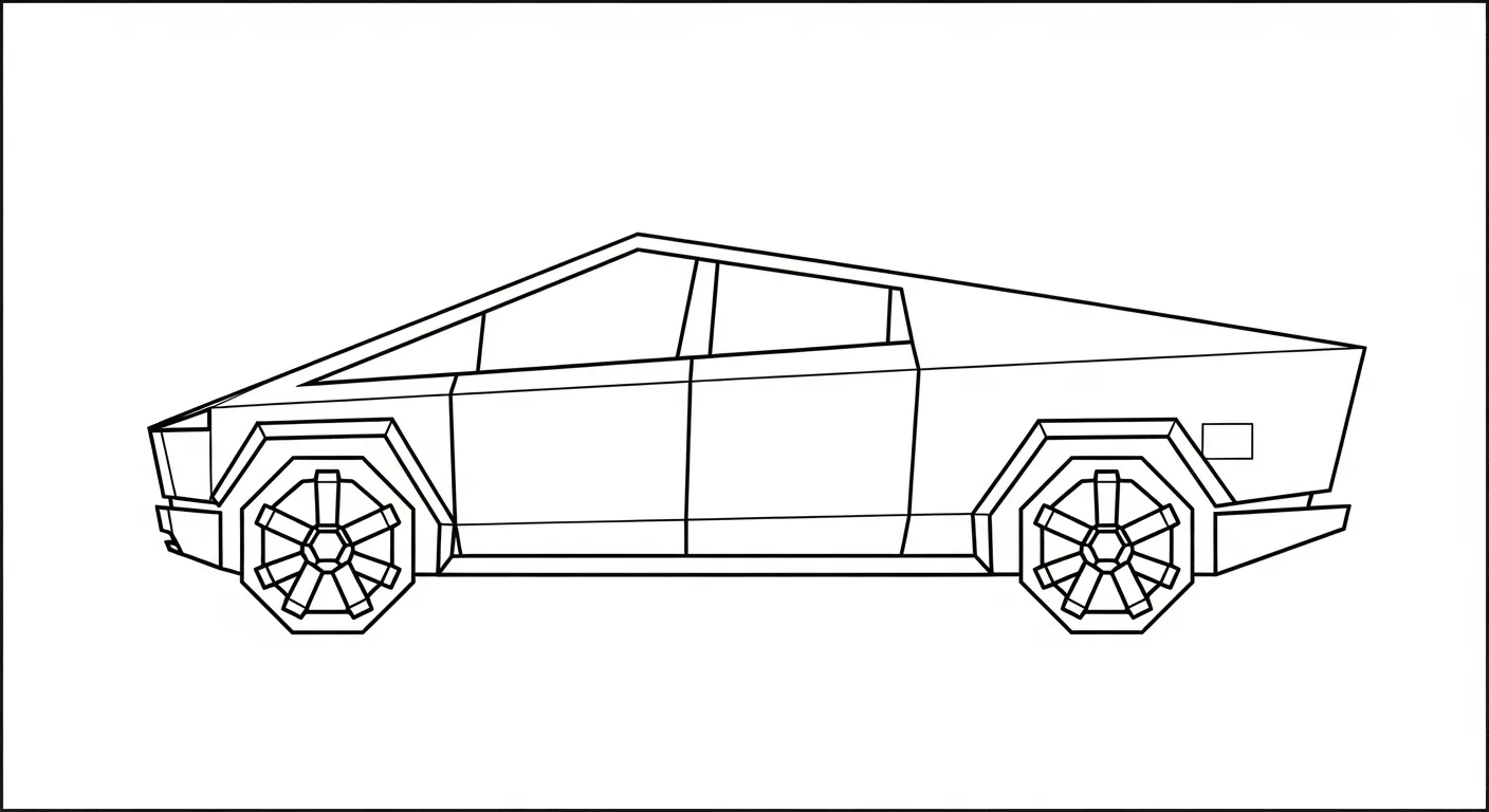 coloriage Tesla a colorier en ligne
