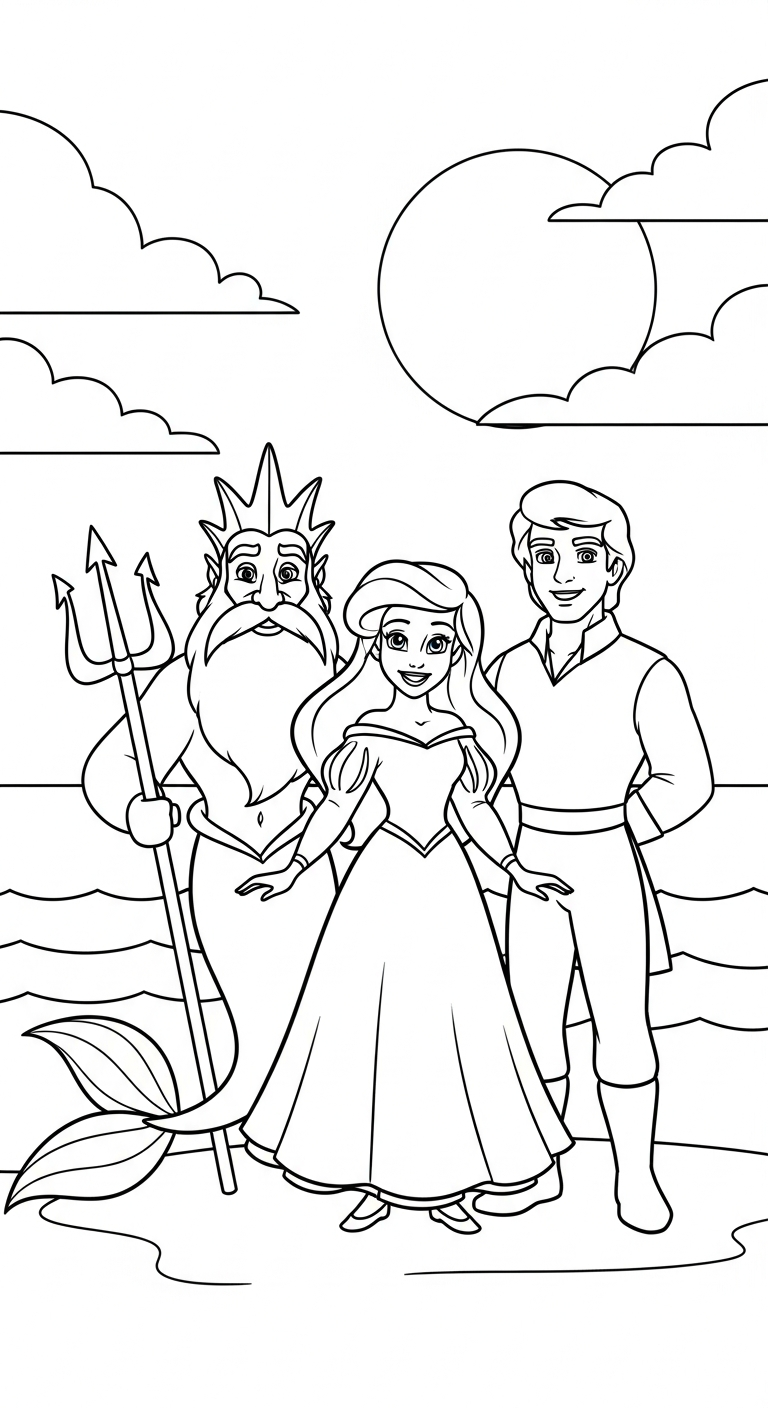 coloriage Ariel updated et dessins 1