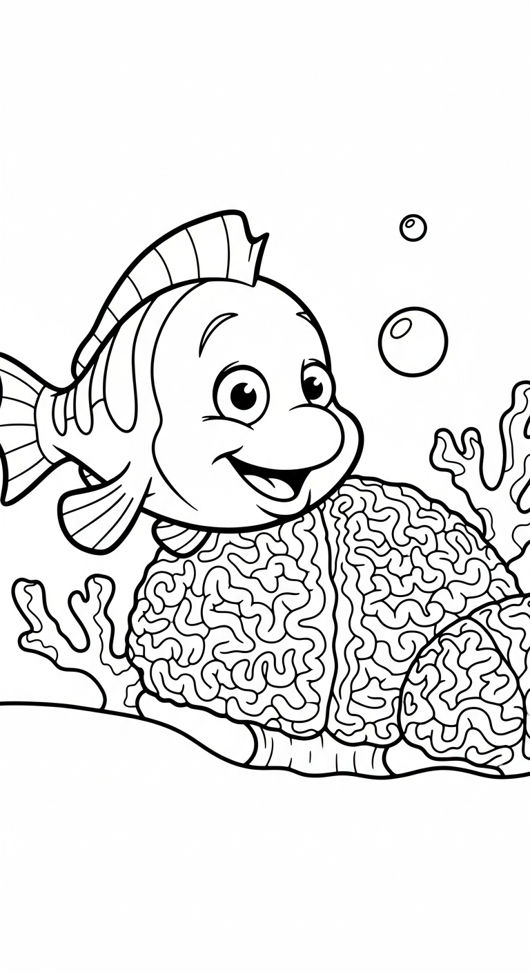 coloriage Ariel updated pour enfants à imprimer