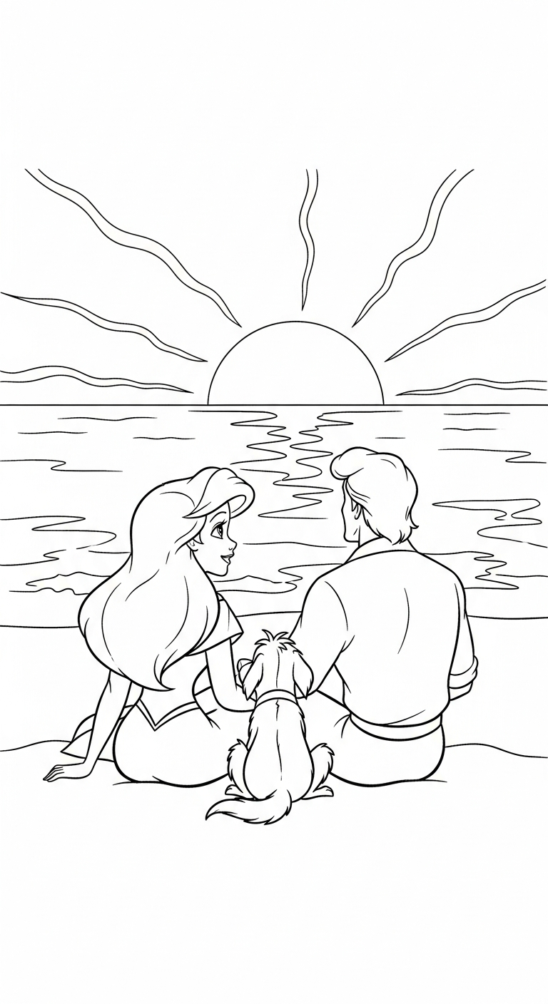 coloriage Ariel updated en ligne