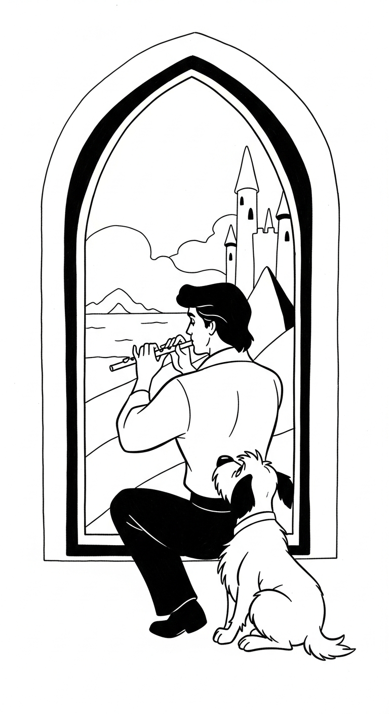 imprimer coloriage Ariel updated pour enfant